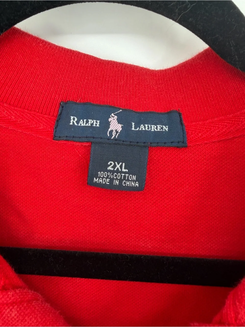 Classic Ralph Lauren Red Polo